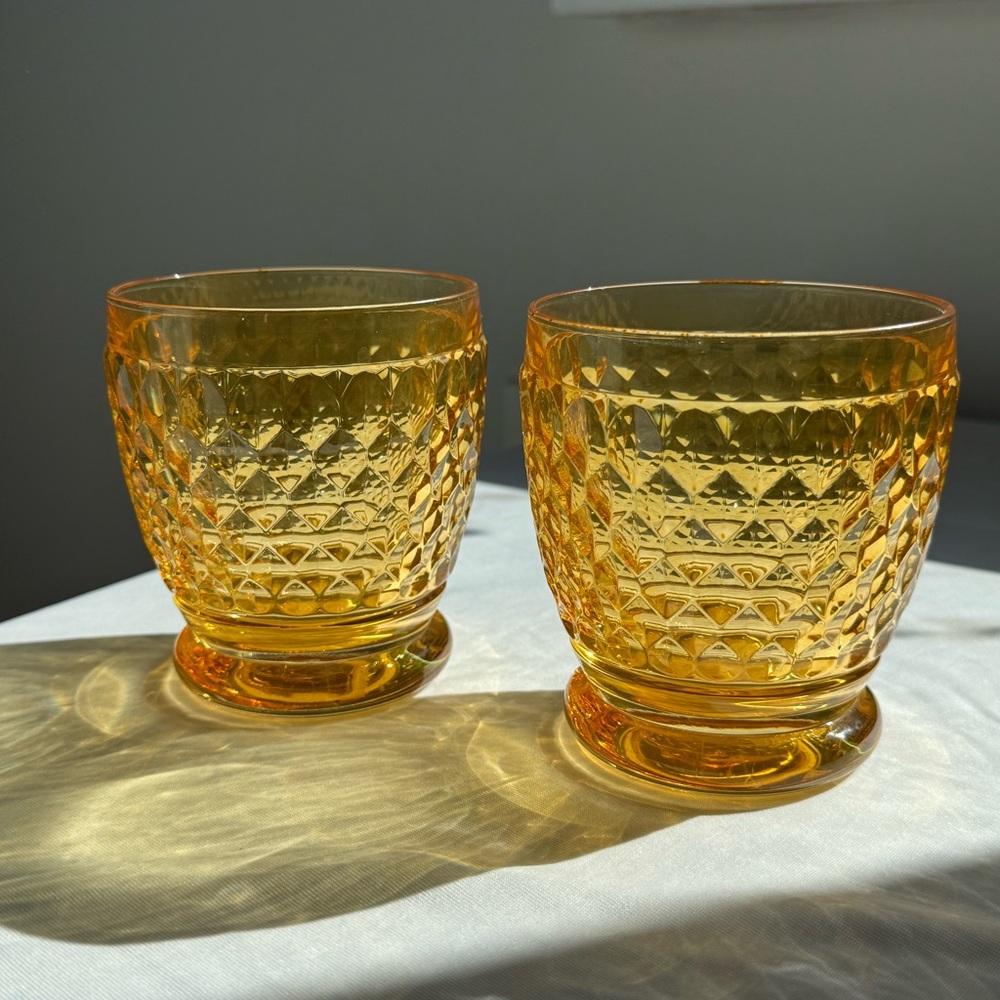 Villeroy & Boch Boston Double Old-Fashioned Tumblers- Set of 2